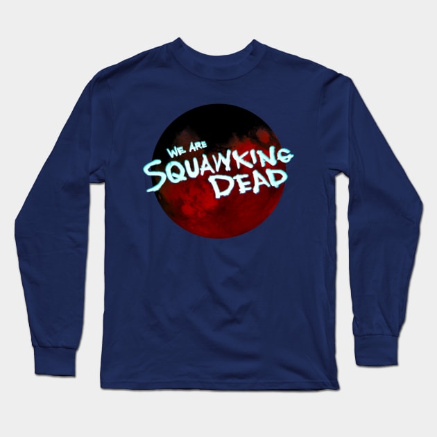 TWD Season 11C LOGO (light) Long Sleeve T-Shirt by SQUAWKING DEAD